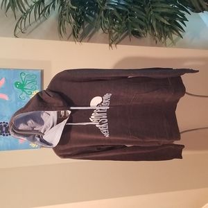 The North Face light weight hooded sweatshirt size L